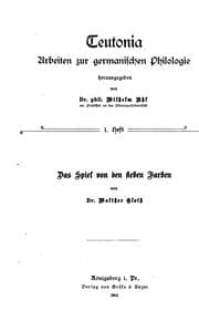Tapa de Teutonia: Arbeiten zur germanischen Philologie