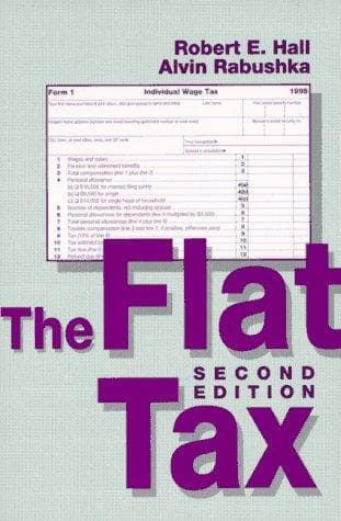 Tapa de Flat Tax (Hoover Institution Press Publication)