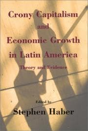 Tapa de Crony capitalism and economic growth in Latin America