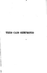 Tapa de Tizio Caio Sempronio: storia mezzo romana