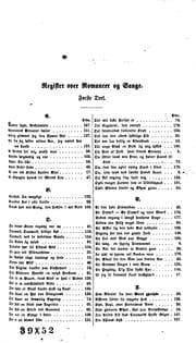 Tapa de Danske Sange, Romancer og Folkesange: ældre, nyere og nye