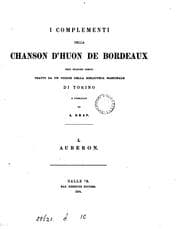 Tapa de I complementi della Chanson d'Huon de Bordeaux, testi fr. ined. pubbl. da A. Graf. 1
