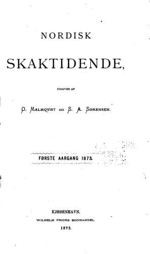 Tapa de Nordisk skaktidende