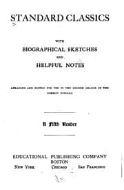 Tapa de Standard Classics with Biographical Sketches and Helpful Notes.: Arranged and Edited for Use in ...