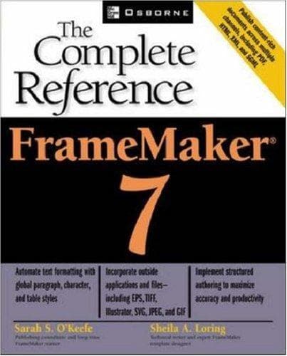 Tapa de FrameMaker(R) 7