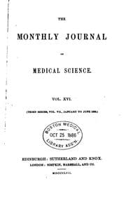 Tapa de Monthly Journal of Medical Science