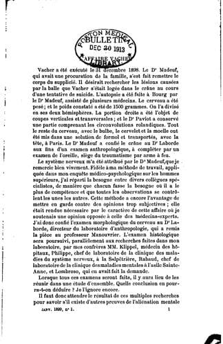 Tapa de Revue de psychiatrie