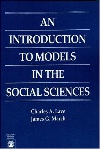 Tapa de An introduction to models in the social sciences