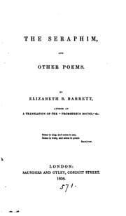 Tapa de The seraphim, and other poems, by E.B. Barrett