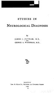 Tapa de Studies in neurological diagnosis
