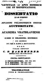 Tapa de De particulae [hōs] apud Homerum usu et significatione ...