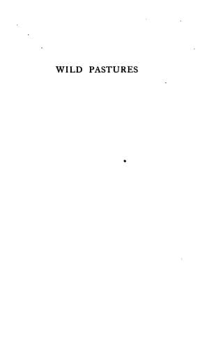 Tapa de Wild Pastures,.