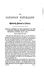 Tapa de the canadian naturalist