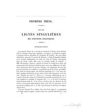 Tapa de Sur les lignes singulières des fonctions analytiques ..