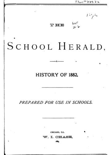 Tapa de The School Herald