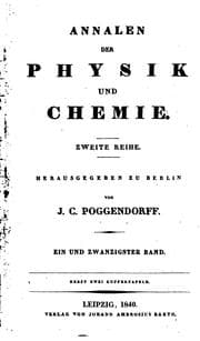 Tapa de Annalen der Physik