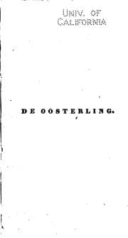 Tapa de De Oosterling