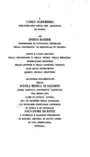 Tapa de Storia documentata della Scuola medica di Salerno