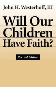 Tapa de Will our children have faith?