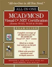 Tapa de MCAD/MCSD Visual C# .Net certification