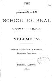 Tapa de Illinois School Journal: A Monthly Magazine for Teachers and School Officers