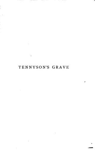 Tapa de Tennyson's Grave