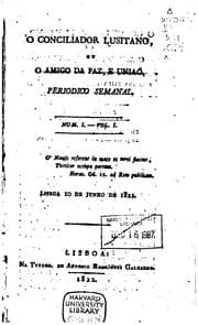 Tapa de O Conciliador lusitano, ou, o Amigo da paz e uniaõ
