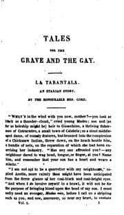 Tapa de Tales for the Grave and the Gay