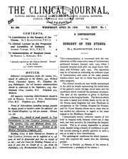 Tapa de The Clinical Journal