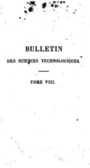 Tapa de Bulletin universel des sciences et de l'industrie