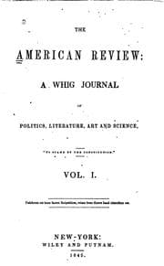 Tapa de American Whig Review