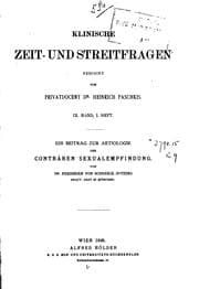 Tapa de Klinische Zeit- und Streitfragen