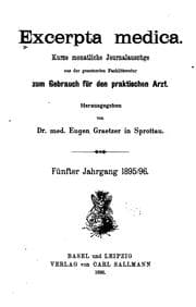 Tapa de Excerpta Medica