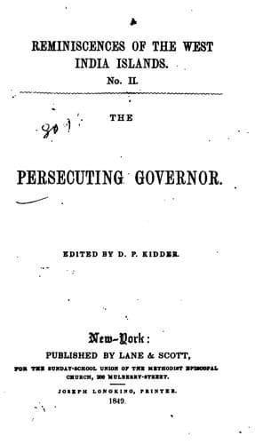 Tapa de The Persecuting Governor