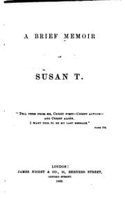 Tapa de A Brief Memoir of Susan T.