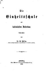 Tapa de Die Einheitsschule mit lateinlosem Unterbau