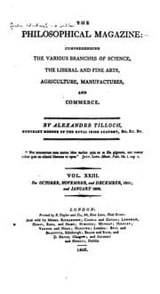 Tapa de The Philosophical Magazine