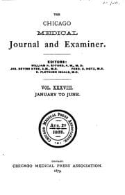Tapa de The Chicago Medical Journal and Examiner