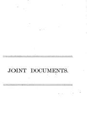 Tapa de Joint Documents ... for the Year ...