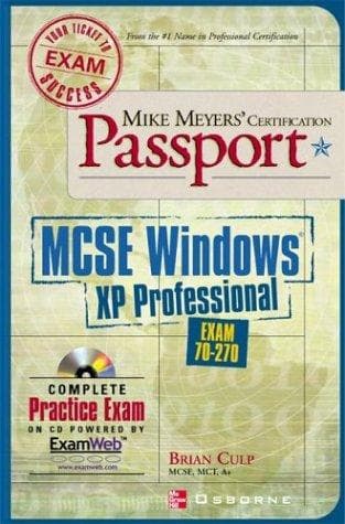 Tapa de MCSE Windows XP professional