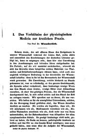 Tapa de Archiv für physiologische Heilkunde