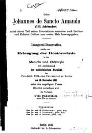 Tapa de Über Johannes de sancto Amando(xiii. Jahrhundert): Nebst einem Teil seines ...