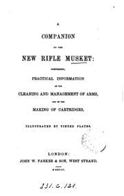 Tapa de A companion to the new rifle musket