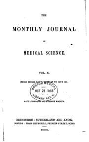 Tapa de Monthly Journal of Medical Science
