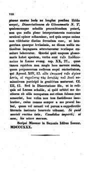Tapa de Scholia in Lucae Evangelium. Accesserunt curae secundae ad Actorum cap. xix sqq., et de ...