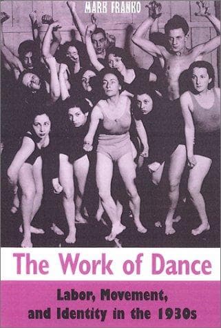 Tapa de The Work of Dance