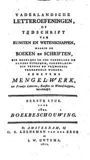 Tapa de Vaderlandsche letter-oefeningen