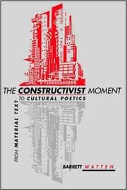 Tapa de The constructivist moment
