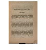 Tapa de Organisation et institutions sanitaires de la République argentine