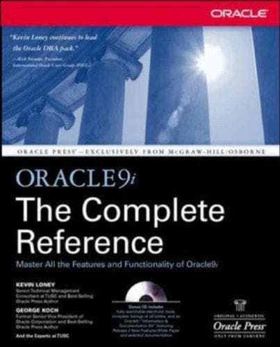 Tapa de Oracle9i